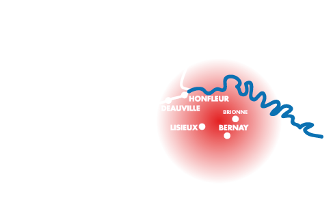 Zone d’intervention – construction de maisons normandes en Normandie